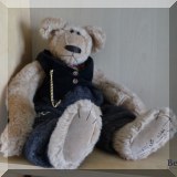 C17. St Martin signed mohair teddy bear. - $60